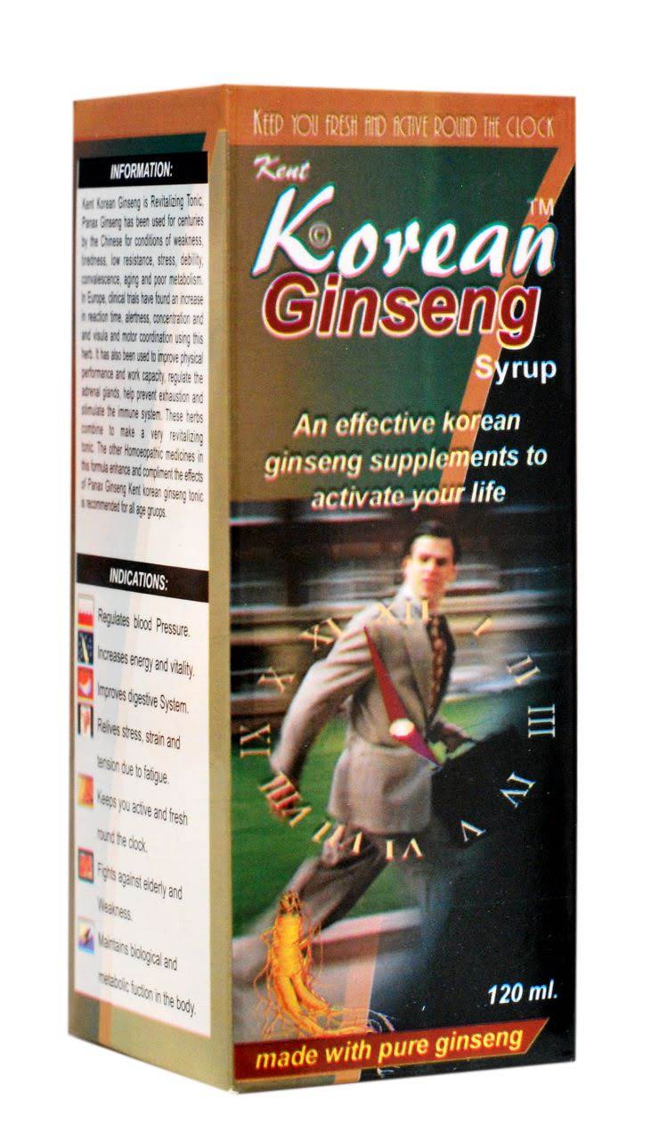 Kent Korean Ginseng Syrup - 120ml