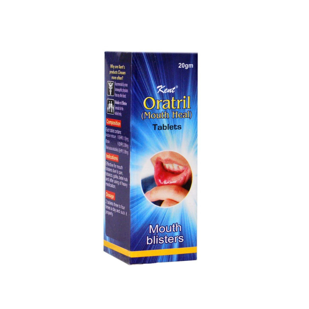 Oratril (Mouth Heal) Tablets