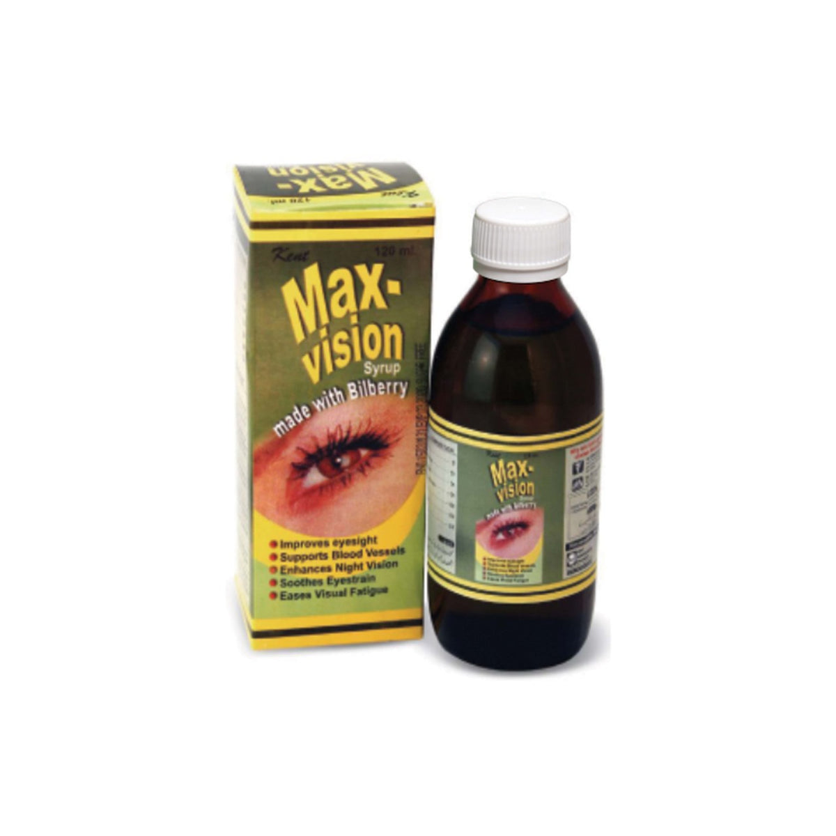 Max Vision Syrup (Sugar free)